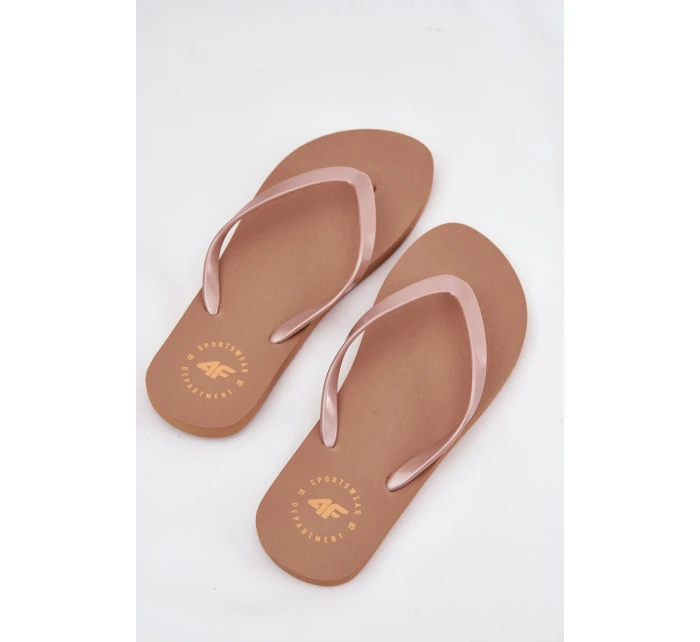 Dámské Japonské Pantofle Světle Hnědé 4FMM00FFLIF018-82S Dámské Japonské Pantofle Světle Hnědé 4FMM00FFLIF018-82S