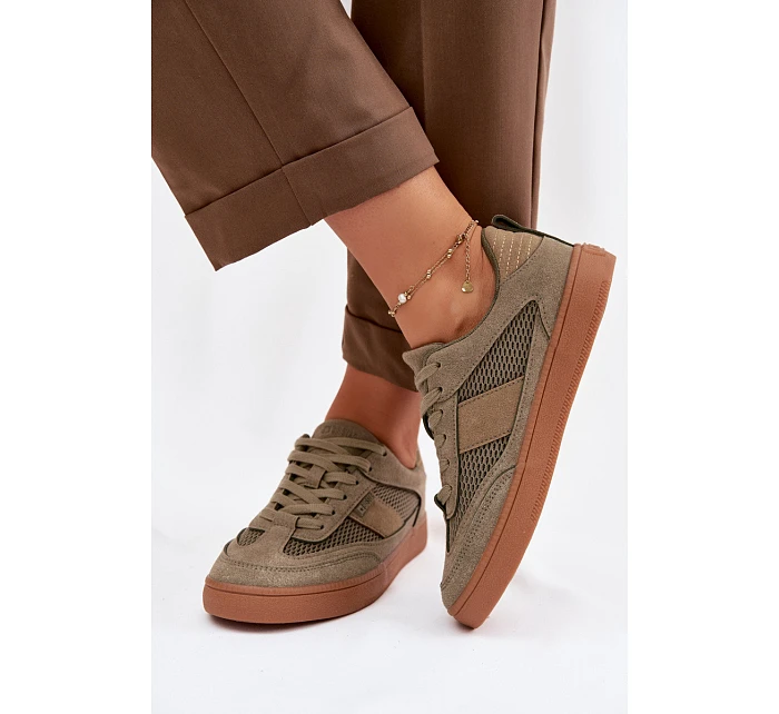 Dámské tenisky Big Star TT274761 Khaki Dámské tenisky Big Star TT274761 Khaki