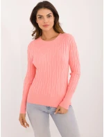 Sweter AT SW  brzoskwiniowy model 20493363 - FPrice