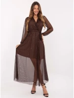 Šaty IT SK 21808.01 hnědá Šaty IT SK 21808.01 hnědá