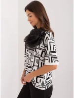 Bluzka LK BZ model 20148874 ecru - FPrice Bluzka LK BZ model 20148874 ecru - FPrice