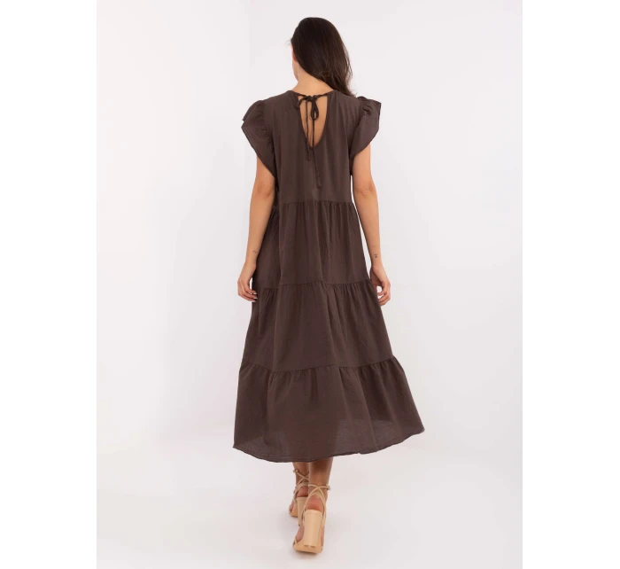 Sukienka TW SK BI 6 model 21204727 ciemny brązowy - FPrice