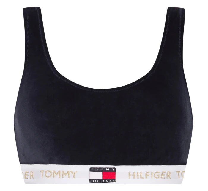 Dámská sportovní podprsenka Velour model 20896278 - Tommy Hilfiger Dámská sportovní podprsenka Velour model 20896278 - Tommy Hilfiger