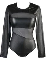 Dámské sexy body Karoserie V-10580 Černá - Axami Dámské sexy body Karoserie V-10580 Černá - Axami