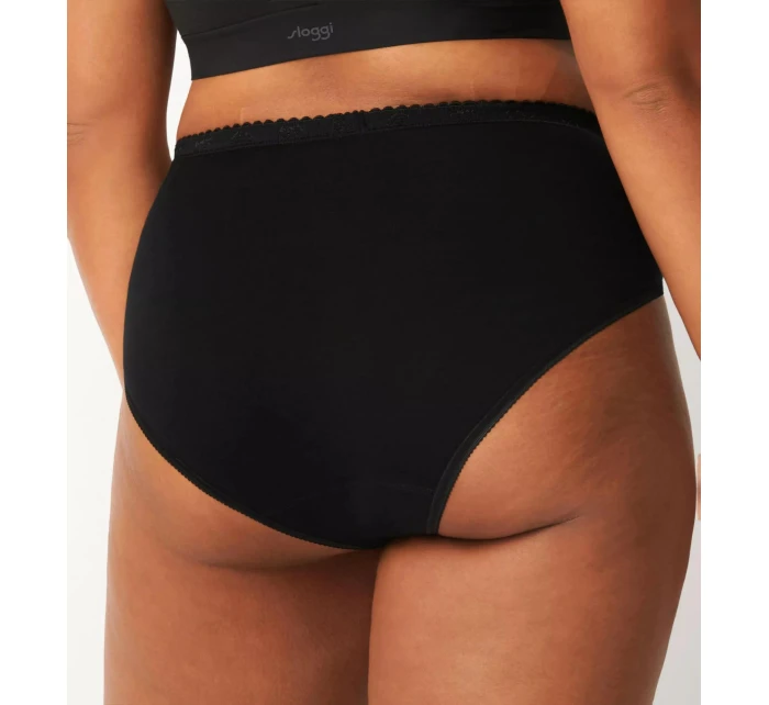 sloggi Chic Midi 4P - BLACK - SLOGGI BLACK - SLOGGI sloggi Chic Midi 4P - BLACK - SLOGGI BLACK - SLOGGI