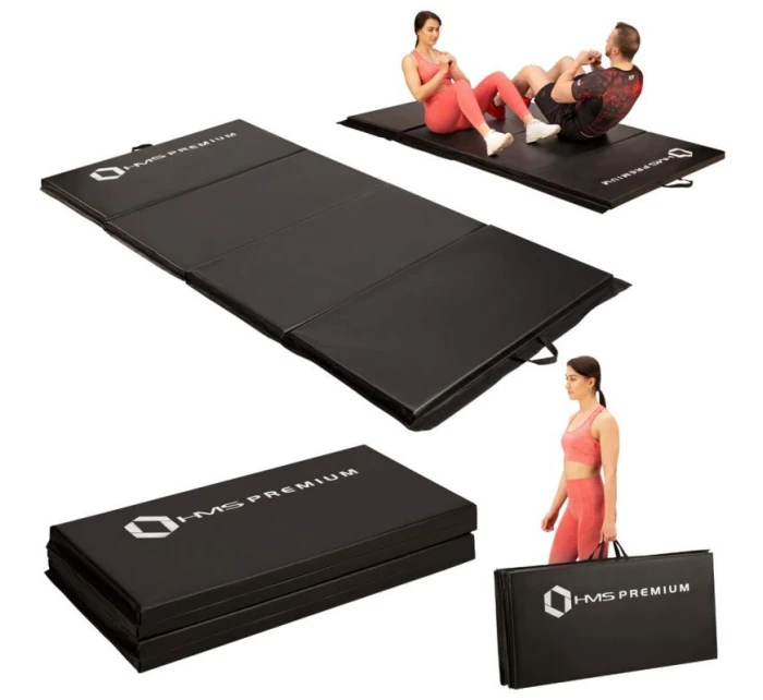 Skládací matrace černá  model 21332523 - HMS