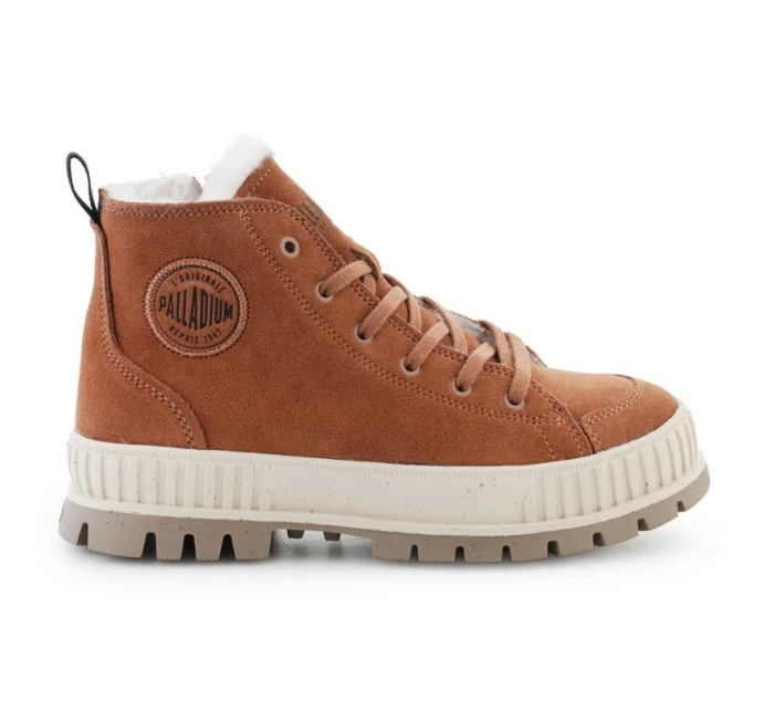 Palladium PALLASHOCK ZIP WARM 74353-257-M mahagonové dřevo