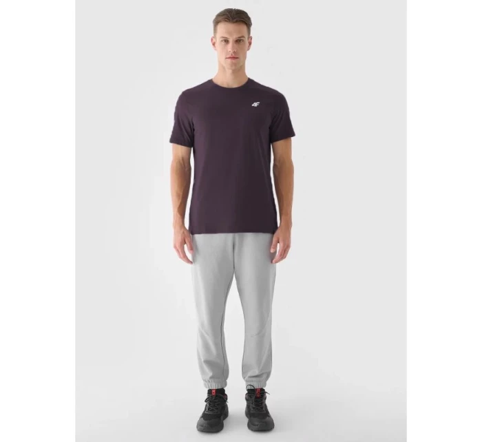 Pánské bavlněné tričko 4F 4FWSS25TTSHM3096-50S pánské Pánské bavlněné tričko 4F 4FWSS25TTSHM3096-50S pánské