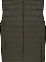 Kariban K 6113 Pánská lehká vesta 20.6113 dark khaki