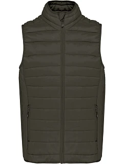 K Pánská lehká vesta 20. dark khaki model 22512141 - Kariban