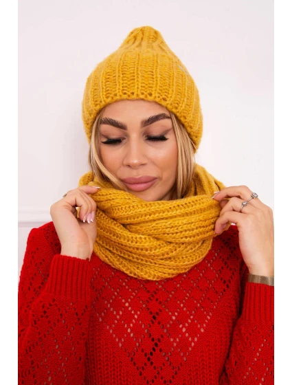 Dámská souprava s tlustým pruhem P100 žlutá Dámská souprava s tlustým pruhem P100 žlutá