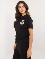 Bluzka model 20614023 czarny - FPrice Bluzka model 20614023 czarny - FPrice