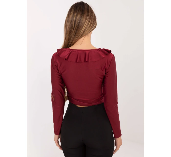 Bluzka IT BZ model 21786405 bordowy - FPrice