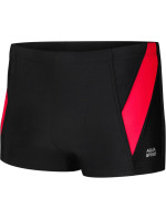 AQUA SPEED Plavecké šortky Logan Black/Red Pattern 16