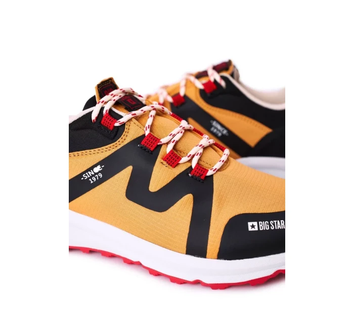 Men's Sport Shoes Memory Foam Big Star model 20769979 Camel - Big Star Shoes