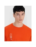 Pánské tričko oversize s potiskem model 21436916 pánské - 4F Pánské tričko oversize s potiskem model 21436916 pánské - 4F