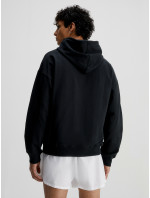 Pánské spodní prádlo Heavyweight Knits L/S HOODIE 000NM2416EUB1 - Calvin Klein