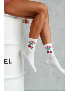 DÁMSKÉ PONOŽKY TŘEŠNĚ 0200.163