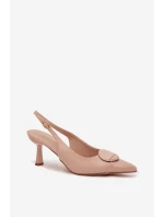 Sandály na podpatku  model 225220 Step in style