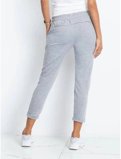 Šedé dámské látkové kalhoty typu chino model 21266629 - Factory Price