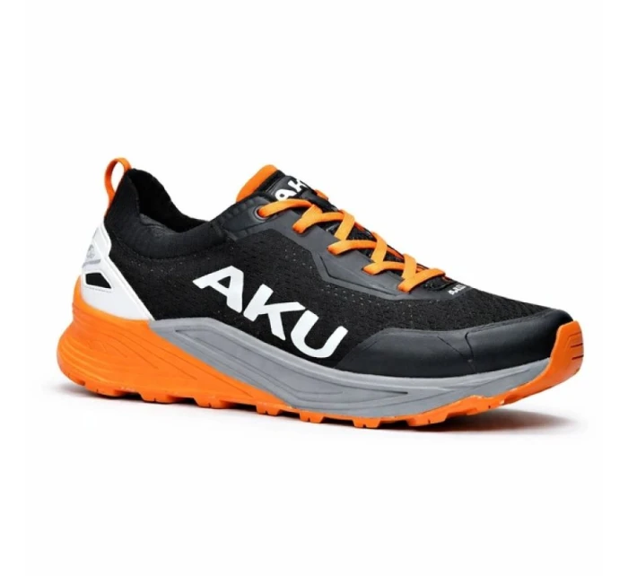 Aku pánské outdoorové trekové boty Aira pohodlné turistické černé šedé oranžové