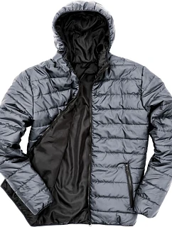 Result R 233M Prošívaná bunda 30.233M frost grey/black