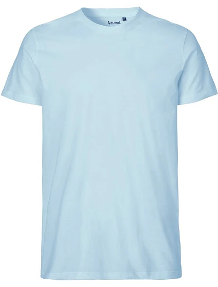 Neutral O 61001 Pánské tričko z bio bavlny 77.6101 light blue Neutral O 61001 Pánské tričko z bio bavlny 77.6101 light blue