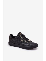Dámské Tenisky Z Eko Kůže Big Star RR274323 Černé Dámské Tenisky Z Eko Kůže Big Star RR274323 Černé