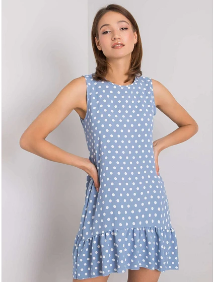 Šaty WN SK model 15406264 modrá - FPrice Šaty WN SK model 15406264 modrá - FPrice