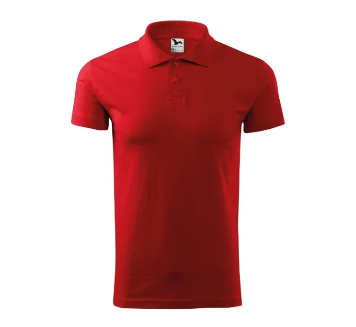 Single J. polokošile pánská červená