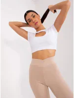 Dámské legíny LK 523.02 béžové - Rue Paris Dámské legíny LK 523.02 béžové - Rue Paris