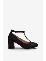 Semišové lodičky 834284 černé Raniyah - Mascara Semišové lodičky 834284 černé Raniyah - Mascara