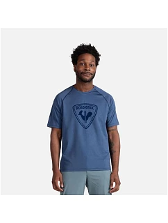 Pánské tričko ROSSIGNOL Westweg Shield Tee, tmavě modré