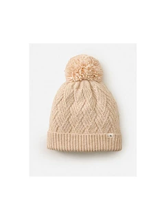 Čepice RIP CURL Premium Reg Pom Pom Beanie, béžová