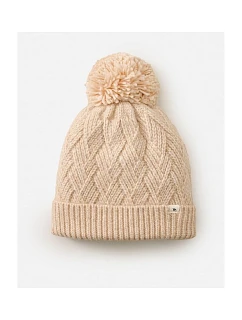 Čepice RIP CURL Premium Reg Pom Pom Beanie, béžová