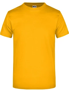 Daiber JN 02 Tričko z těžké bavlny 02.0002 gold yellow