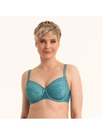 Fleur podprsenka s kosticí 5653 light smaragd - RosaFaia