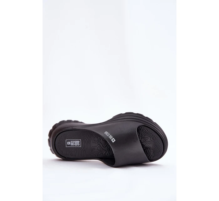 Dámské Pěnové Pantofle Big Star RR274A577 Černé Dámské Pěnové Pantofle Big Star RR274A577 Černé