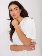 Bluzka MJ BZ model 21791145 ecru - FPrice Bluzka MJ BZ model 21791145 ecru - FPrice