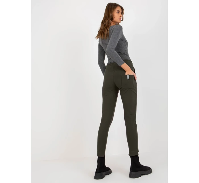 Tepláky RV DR 8380.25P khaki