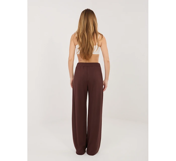 RV DR tepláky A1239.98 tmavě hnědé