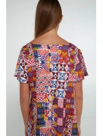 Noční košile s krátkými rukávy model 19696218 - Vamp