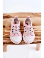 Dětské látkové tenisky BIG STAR KK374052 Růžová Dětské látkové tenisky BIG STAR KK374052 Růžová