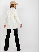 Sweter LC SW model 22320353 ecru - FPrice Sweter LC SW model 22320353 ecru - FPrice