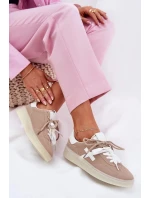 Dámské nízké sportovní boty – béžové Zelevelis Dámské nízké sportovní boty – béžové Zelevelis