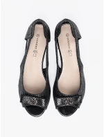 Výborné  polobotky hnědé dámské Obcas