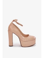 Lodičky na sloupku model 213886 Step in style Lodičky na sloupku model 213886 Step in style