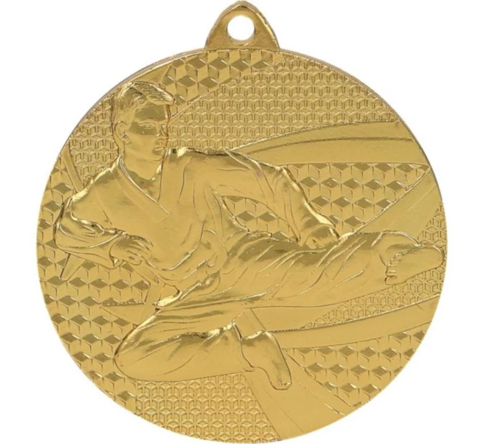 Zlatá medaile karate - ocelová medaile