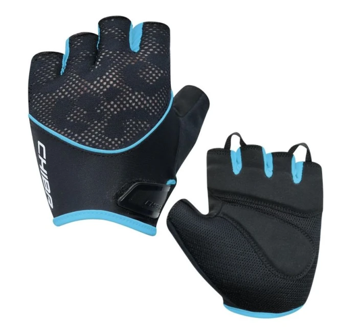 CHIBA Rukavice LADY GEL Black Turquoise XS