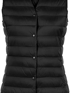 Men Pánská prošívaná vesta deep black model 22499657 - NEOBLU
